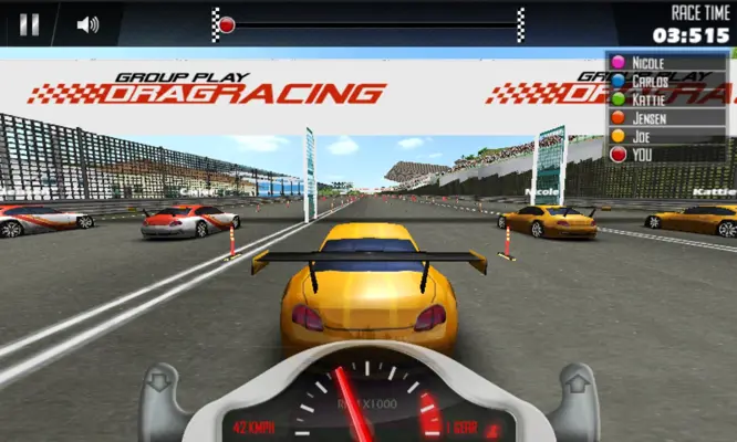 Group Play Drag Racing android App screenshot 0